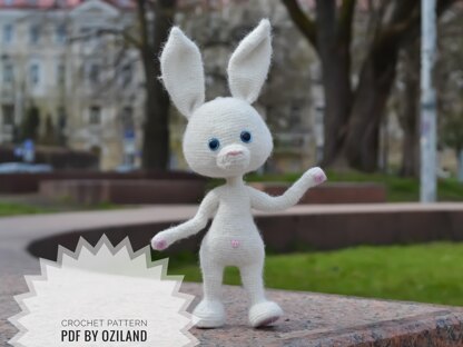Crochet Amigurumi Pattern: Little Bunny doll