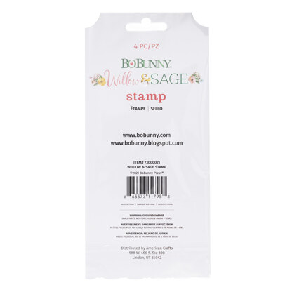 BoBunny Willow & Sage Stamp