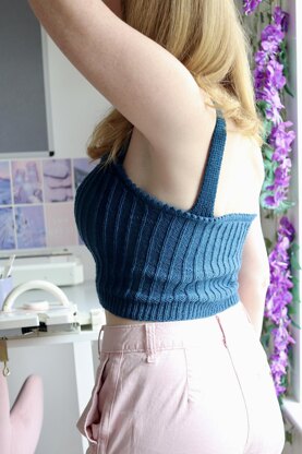 "Total Sweetheart" Hand Knit