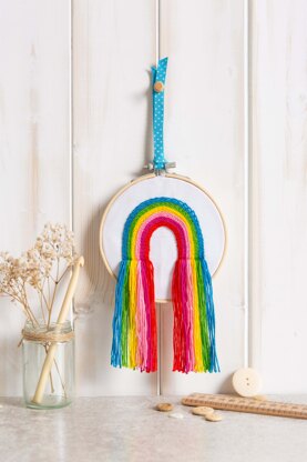 Wool Couture Rainbow Embroidery Kit - Multi