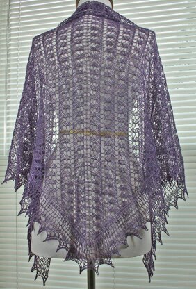 Toe The Line Shawl