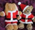 Santa and Mrs Claus Bear Outfits