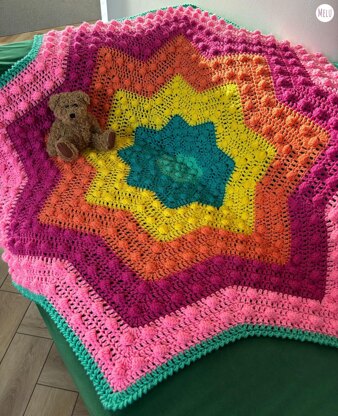 Nebula Bobble Star Blanket