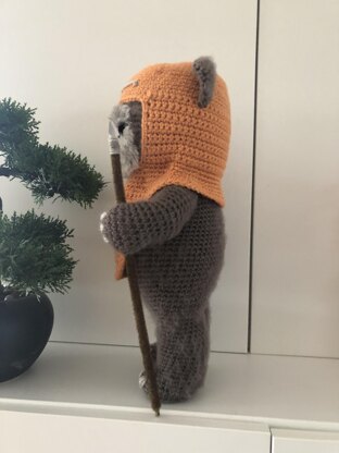 Ewok amigurumi doll