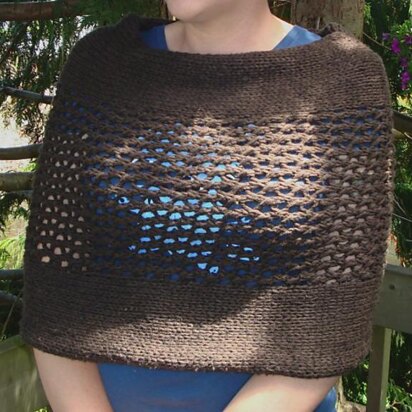 Convertible cowl poncho