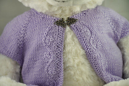 Purple Aster Cardi in Cascade Yarns North Shore - DK570 - Downloadable PDF