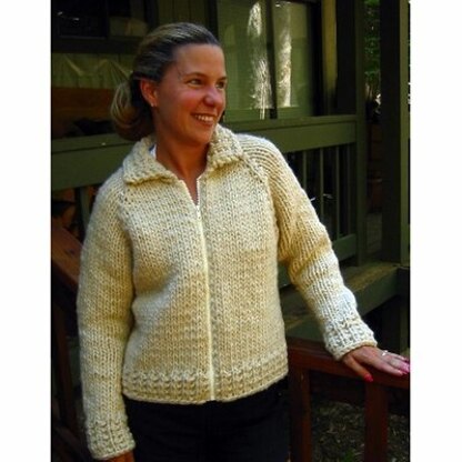 Knitting Pure & Simple 234 Weekend Neck Down Jacket