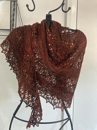 First Spring Hue Shawl