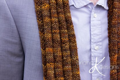 Rust Scarf Knit