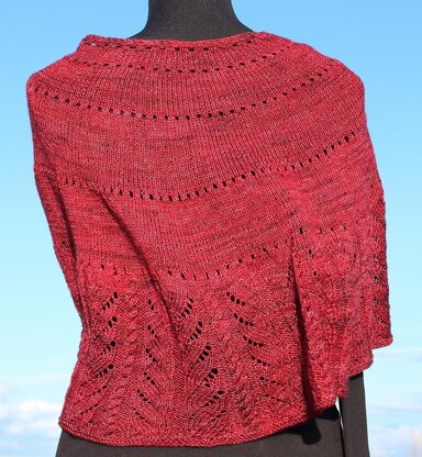 Prairie Fire Shawl