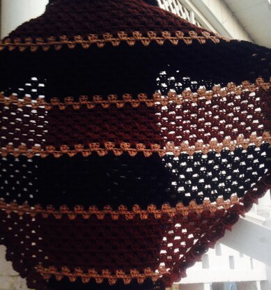 C2C Granny Hooded Afghan