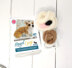 The Crafty Kit Company Dinky Dogs Corgi Needle Felting Kit - 10cm x 15cm