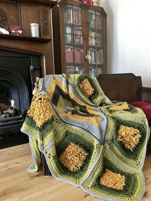 Dandelion Dance Afghan