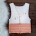 Peaches and Cream Girls Vest