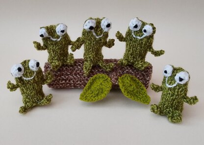 Five Little Speckled Frogs Play Set