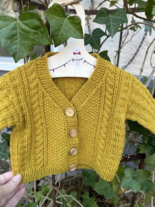 Yellow days cardigan