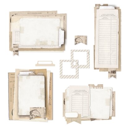 49 and Market Vintage Artistry Natural Collage Stack - 621871