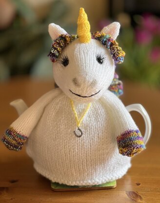 Rainbow Unicorn Tea Cosy