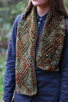 Autumn forest scarf