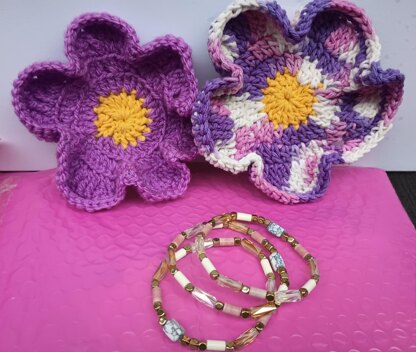 Flower Jewellery Dishes