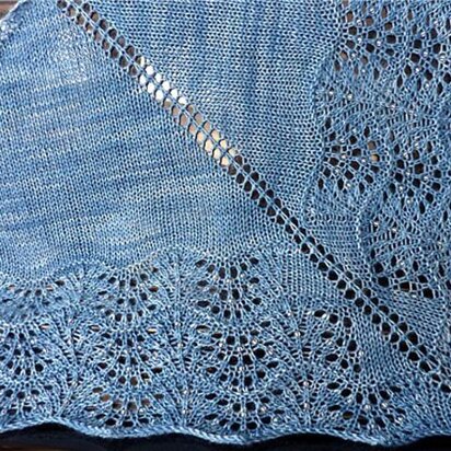 Pacific Shawl - knitting pattern