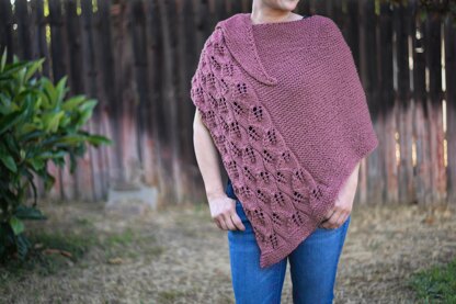 Knit Falling Leaves Shawl