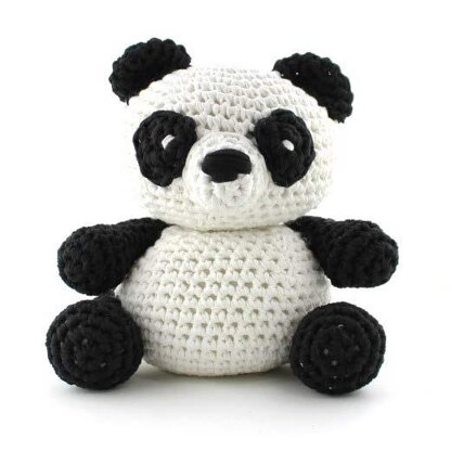 Panda Yin Spielzeug aus Hoooked RibbonXL