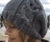 Owl slouchy hat toddler to adult
