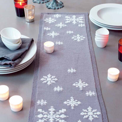 "First Fall Table Runner" - Accessory Knitting Pattern For Home in MillaMia Naturally Soft Merino