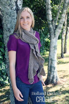 Subtle Ruffle Scarf