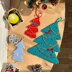Crochet Christmas Tree Pattern, Garland, Ornament