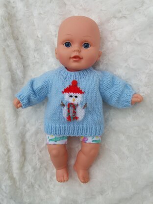 Baby doll festive sweaters