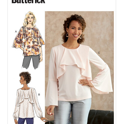 Butterick Misses' Top B6714 - Sewing Pattern