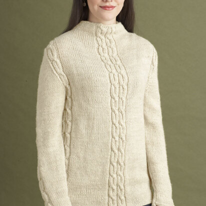 Madison Pullover in Lion Brand Wool-Ease - 90194AD