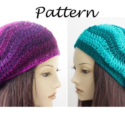 Chevron Slouchy Hat