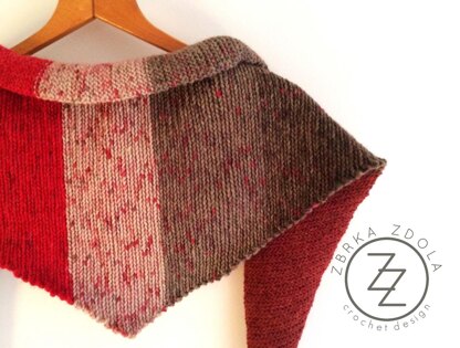 Ruth triangle scarf