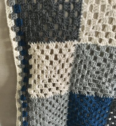 Forever Home Granny Square Contemporary Throw/Blanket