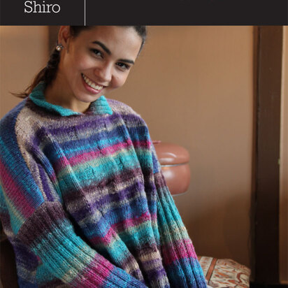 Sweater in Noro Shiro - Y-958