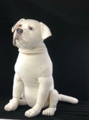 American bulldog crochet pattern