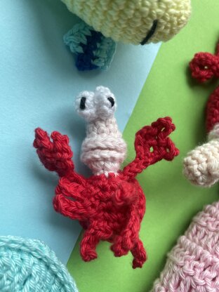 Mermaid amigurumi doll