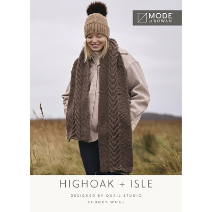 Highoak + Isle in Mode at Rowan Chunky Wool - Downloadable PDF