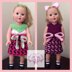 Ribbon Candy 18" Doll/Preemie Dress