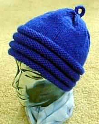 Quaker Ribbed Bottom Hat - - Knit ePattern