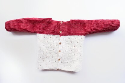 Strawberry Seed Baby Sweater