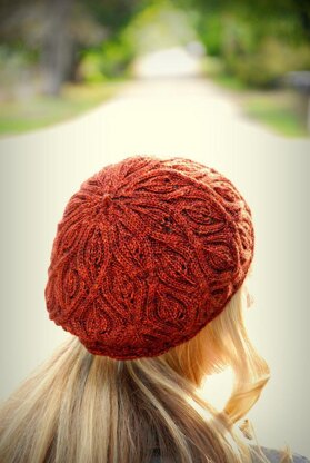 Autumn Vines Beret