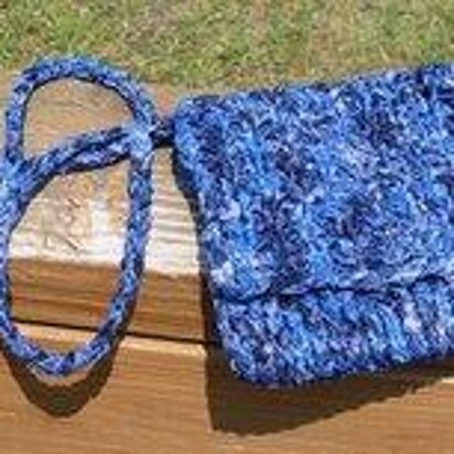 Twisted ribbon bag