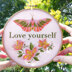 Tamar Love Yourself Embroidery Kit - 6in