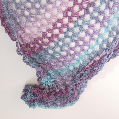 Lacy Triangle Shawl