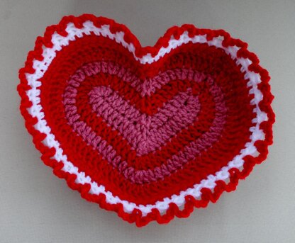 Heart Shaped Baskets Trio