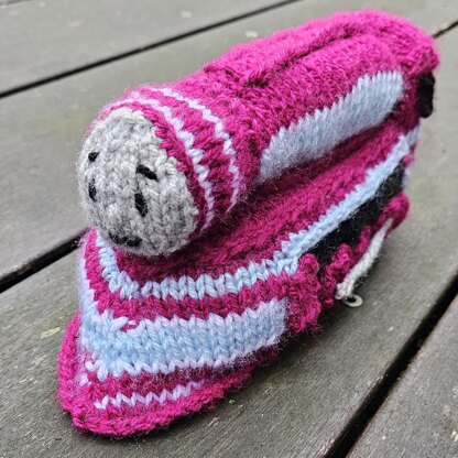 Knitted Train